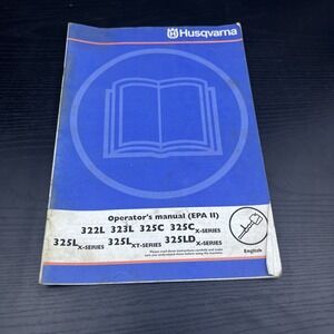 Husqvarna 322L & 323L Operator's Manual OEM Trimmer Owners‎ Guide